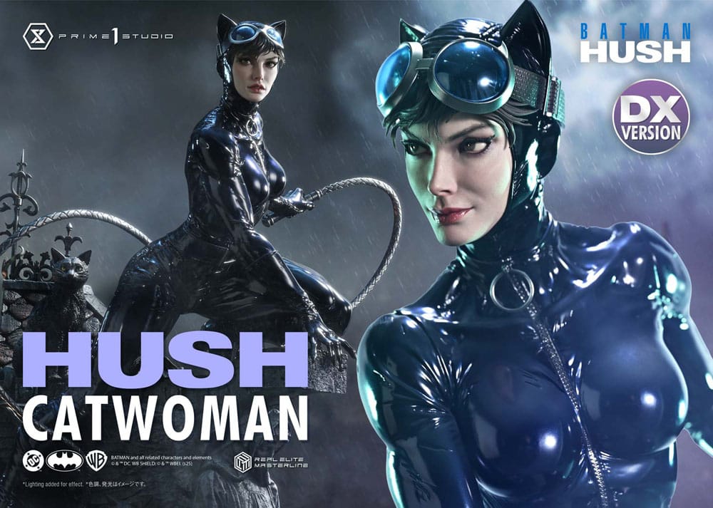 Batman: Hush (Comics) Estatua Real Elite Masterline Series 1/3 Catwoman Deluxe Bonus Version 65 cm