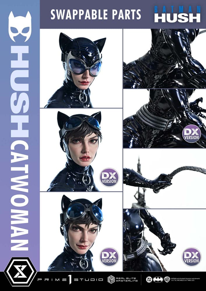 Batman: Hush (Comics) Estatua Real Elite Masterline Series 1/3 Catwoman Deluxe Bonus Version 65 cm