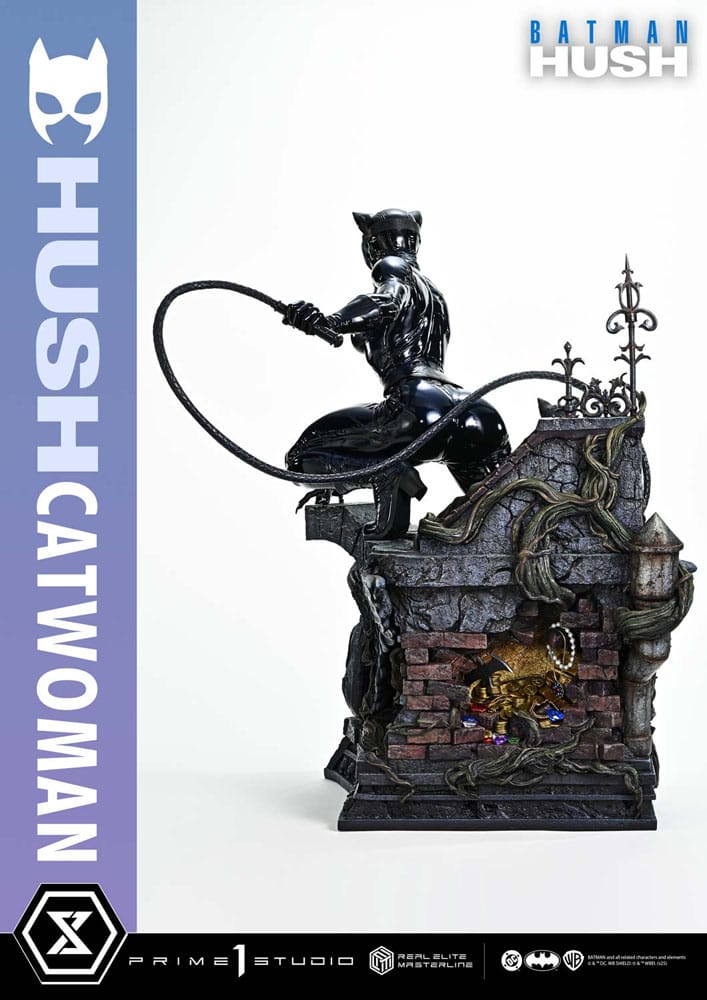 Batman: Hush (Comics) Estatua Real Elite Masterline Series 1/3 Catwoman Deluxe Bonus Version 65 cm
