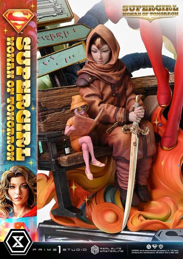 Estatua 1/4 Supergirl Woman of Tomorrow de Prime 1 Studio, Real Elite Masterline; 63 cm, base dinámica