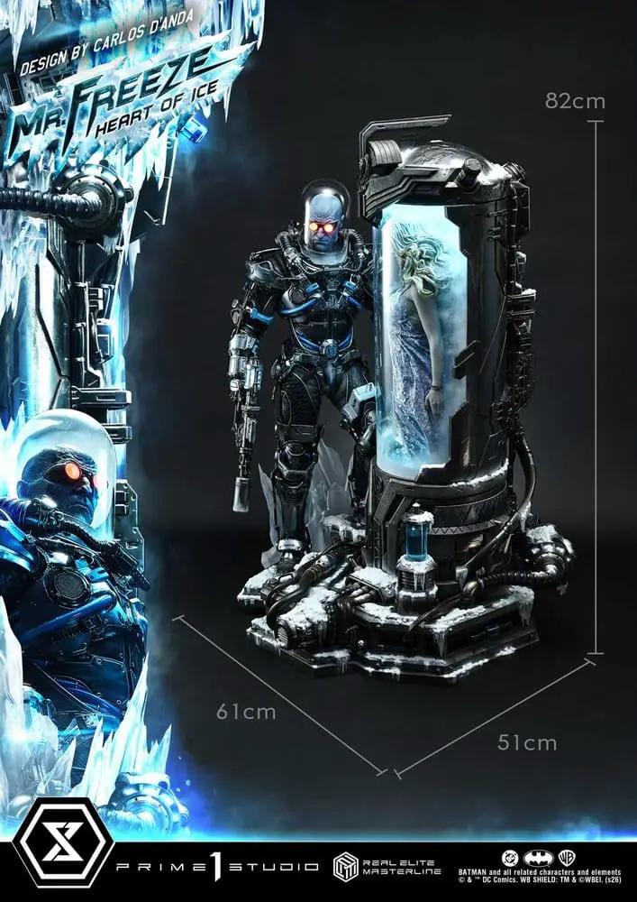Prime 1 Studio DC Real Elite Masterline 1/3 Batman and Mr. Freeze Heart of Ice deluxe statue set, 82 cm