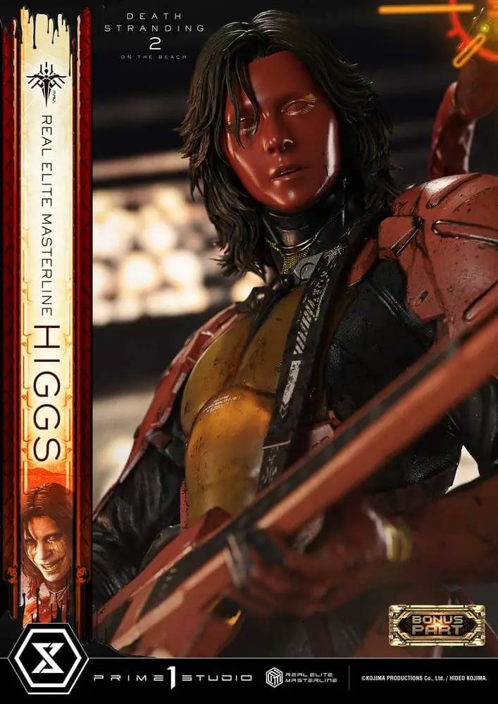 Death Stranding 2 Higgs Real Elite Masterline 1/3 statue red armor, DX Bonus Version by Prime 1 Studio, 81 cm