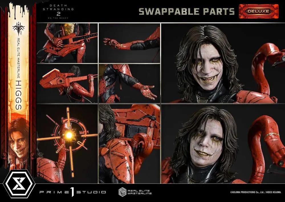 Death Stranding 2 Higgs 1/3-scale statue by Prime 1 Studio, Real Elite Masterline DX bonus, 81 cm