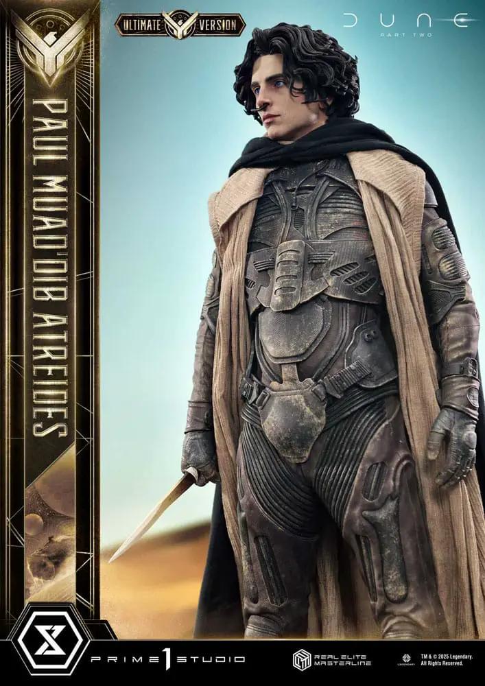 Paul Atreides 1/3 scale statue from Dune Part Two Ultimate Bonus Version by Prime 1 Studio, 90 cm tall collectible.