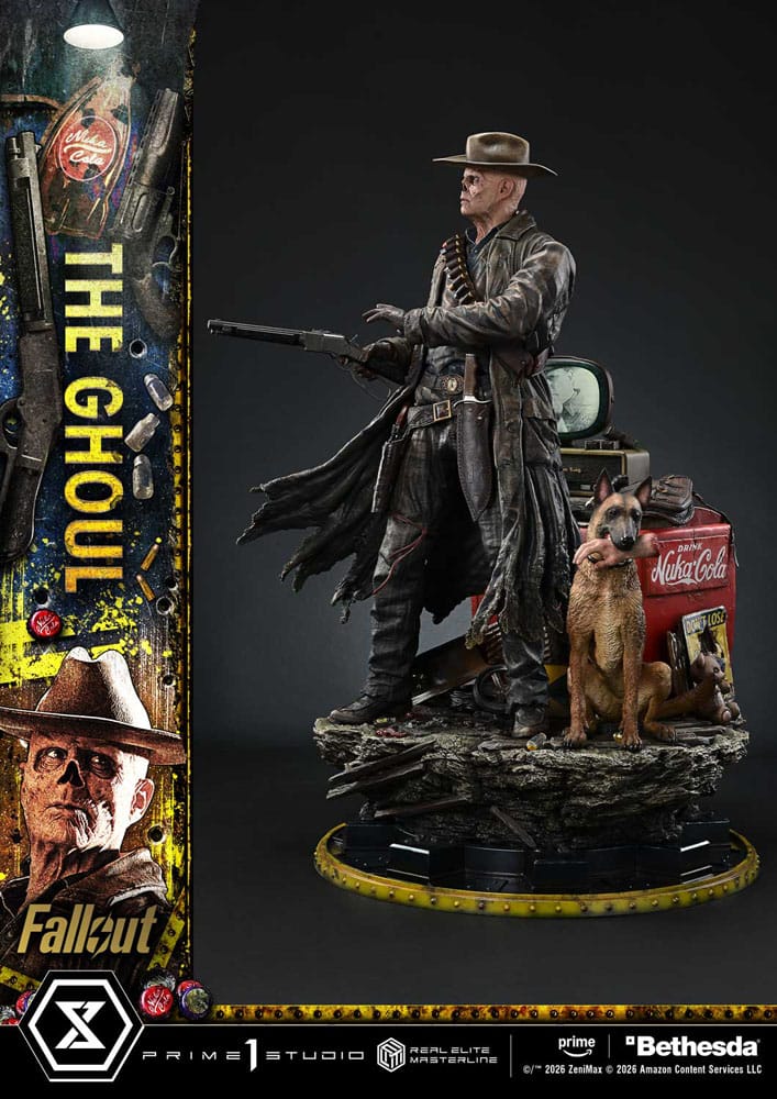 Fallout (TV Series) Estatua Real Elite Masterline Series 1/4 The Ghoul 64 cm