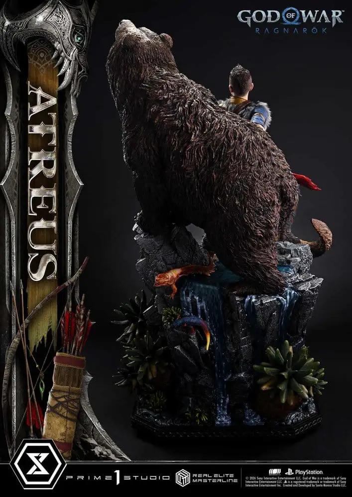 Figura de acción God of War Ragnarok Real Elite Masterline Atreus 1/3 Deluxe, 96 cm, PRIME 1 STUDIO
