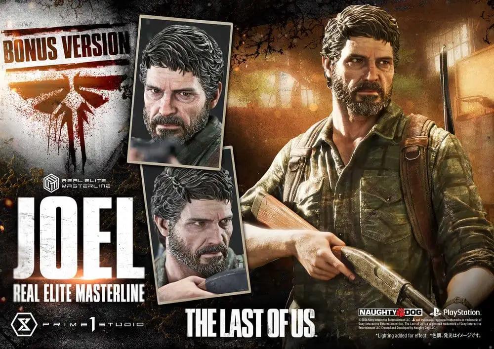 Joel 1/4 scale Real Elite Masterline statue from The Last of Us Part I by Prime 1 Studio, bonus version, 52 cm