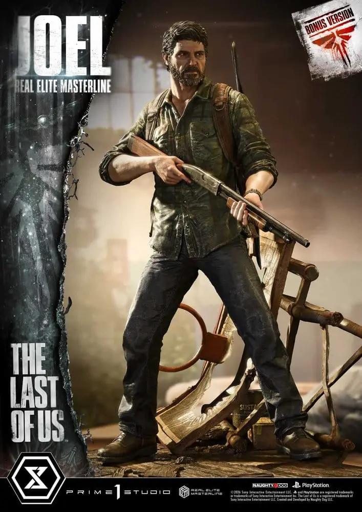 The Last of Us Joel 1/4 scale statue by Prime 1 Studio Real Elite Masterline, bonus version, 52 cm tall