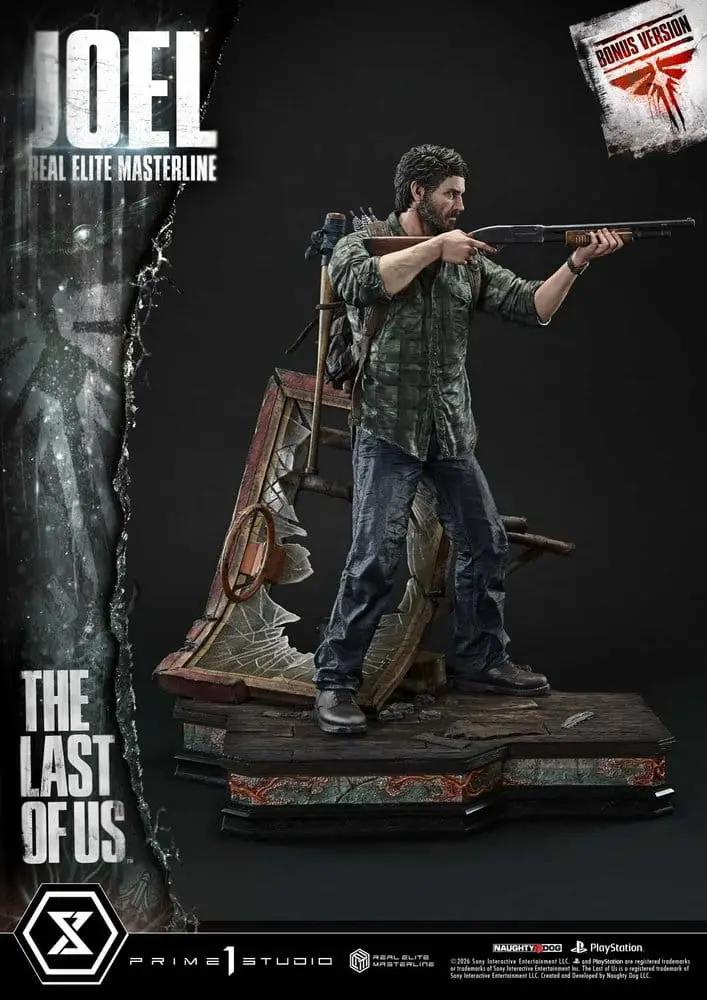 Joel 1/4 Real Elite Masterline statue from The Last of Us Part I by PRIME 1 STUDIO, 52 cm, bonus version