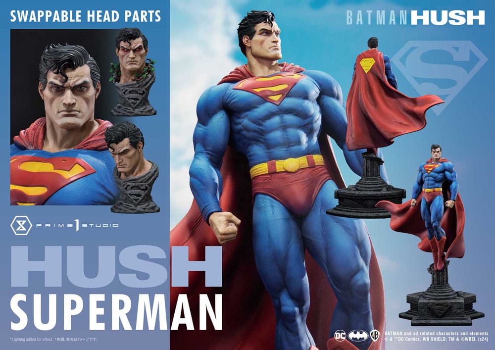 DC Comics Estatua Ultimate Premium Masterline Series 1/4 Batman: Hush (Comic) Superman 77 cm