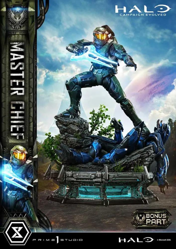 Halo Master Chief estatua 1/4 de PRIME 1 STUDIO, Campaign Evolved, versión bonus, 78 cm