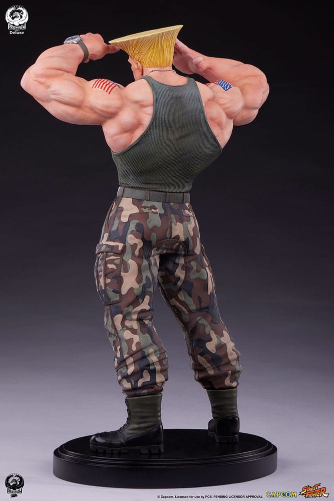 Street Fighter 6 Estatua PVC 1/4 Guile Deluxe Edition 50 cm