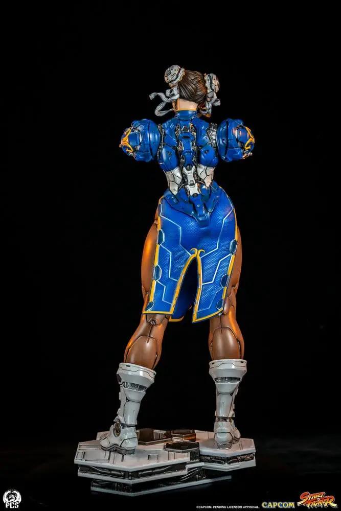Estatua de acción Chun-Li 1/4 Android, 47 cm, azul y naranja, Premium Collectibles Studio