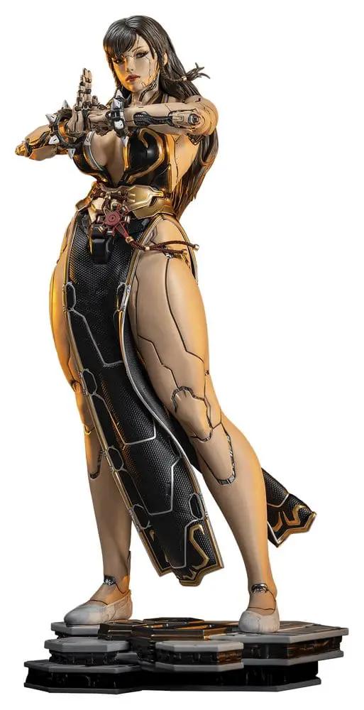 Estatua de Street Fighter Chun-Li 1/4 Android Battle Edition, dorada, 47 cm, PREMIUM COLLECTIBLES STUDIO