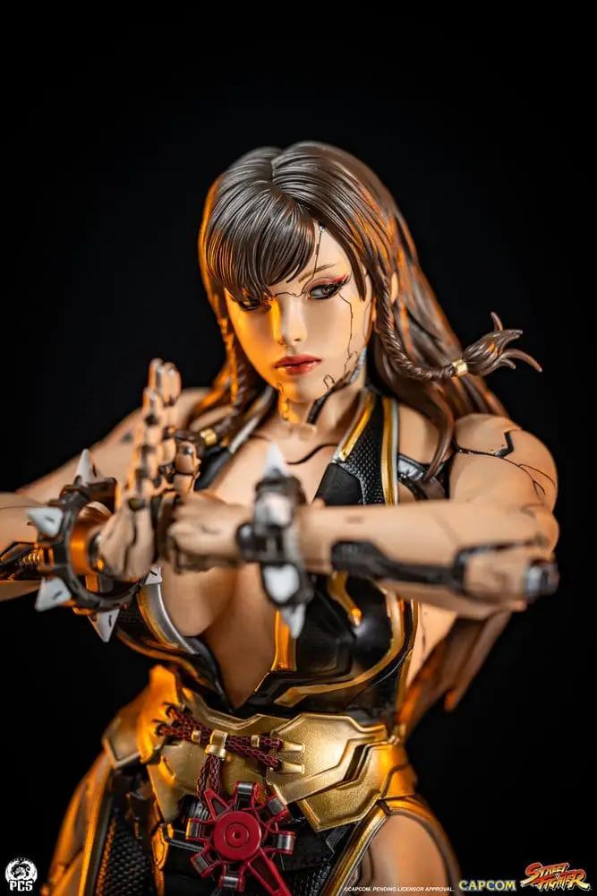 Estatua 1/4 Chun-Li Street Fighter, Android Battle Edition, armadura dorada, 47 cm, PCS