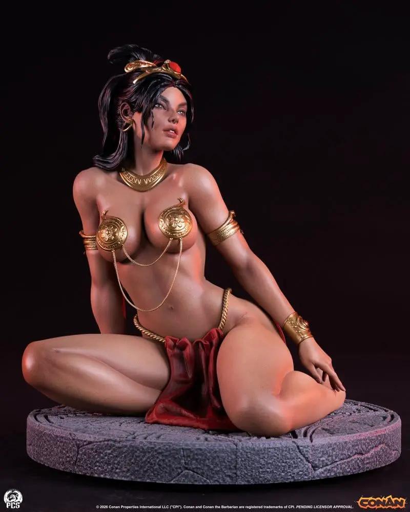 Conan el Bárbaro Estatua 1/3 Maiden, 36 cm, figura premium de Premium Collectibles Studio con torso dorado