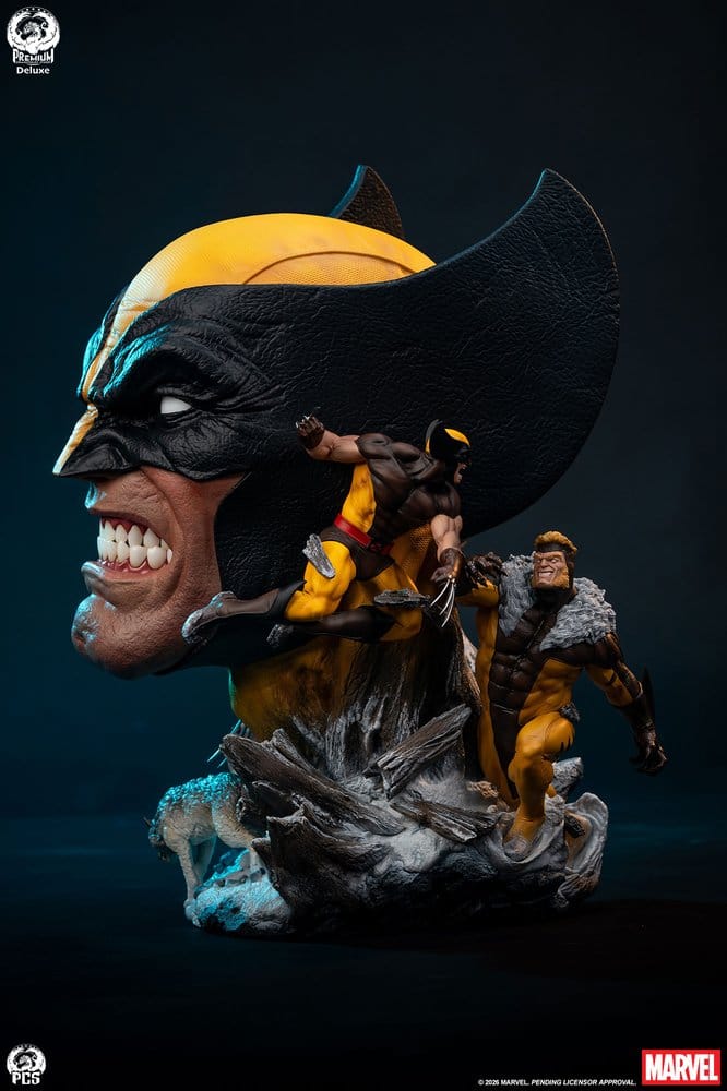 Marvel Busto Fine Art Wolverine Deluxe Edition 48 cm