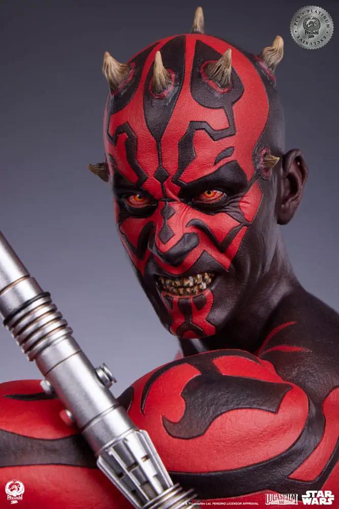 Estatua Darth Maul 1/3 escala, rojo y negro, Platinum Exclusive, Premium Collectibles Studio