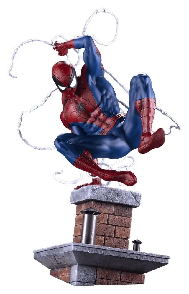 Estatua Spider-Man 1/3 Marvel Snap, 71 cm, rojo y azul, de Premium Collectibles Studio