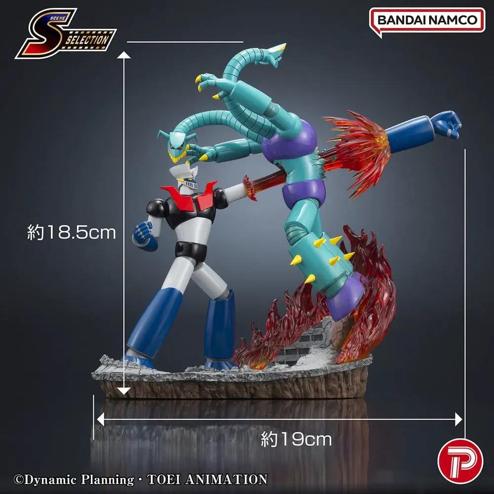Figura Mazinger Z PVC Scene Selection 03, 2 figuras, Rocket Punch, 19 cm, Bandai