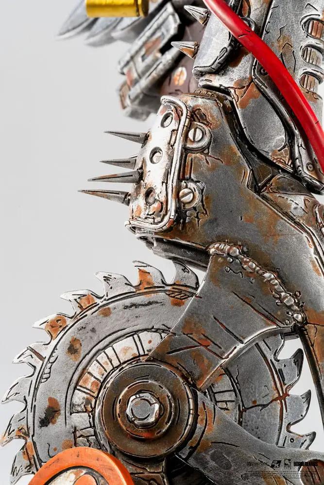 Borderlands Psycho Bandit mask replica, 46 cm, Pure Arts, weathered metal with spikes and gears