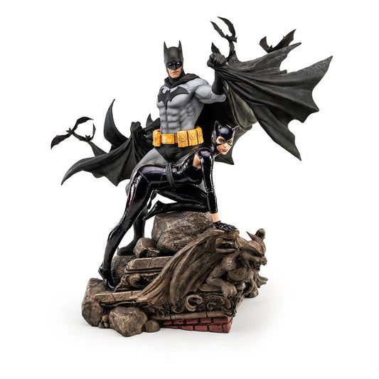 DC Comics Estatua 1/4 Batman & Catwoman Reunion 67 cm