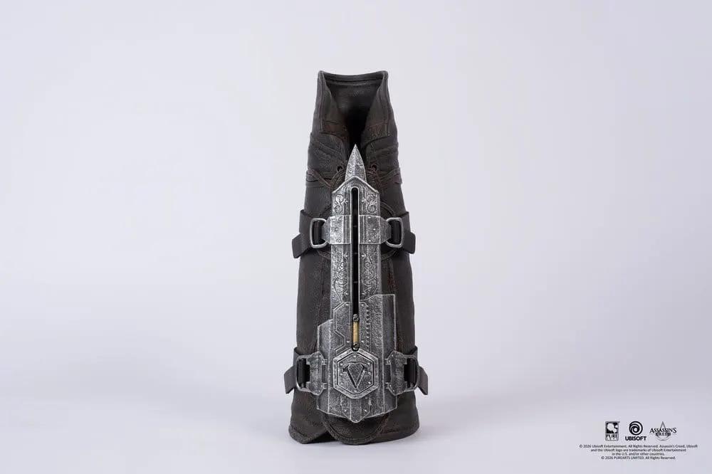 Hidden Blade replica from Assassin’s Creed Black Flag Edward Kenway by PURE ARTS, brown leather sheath