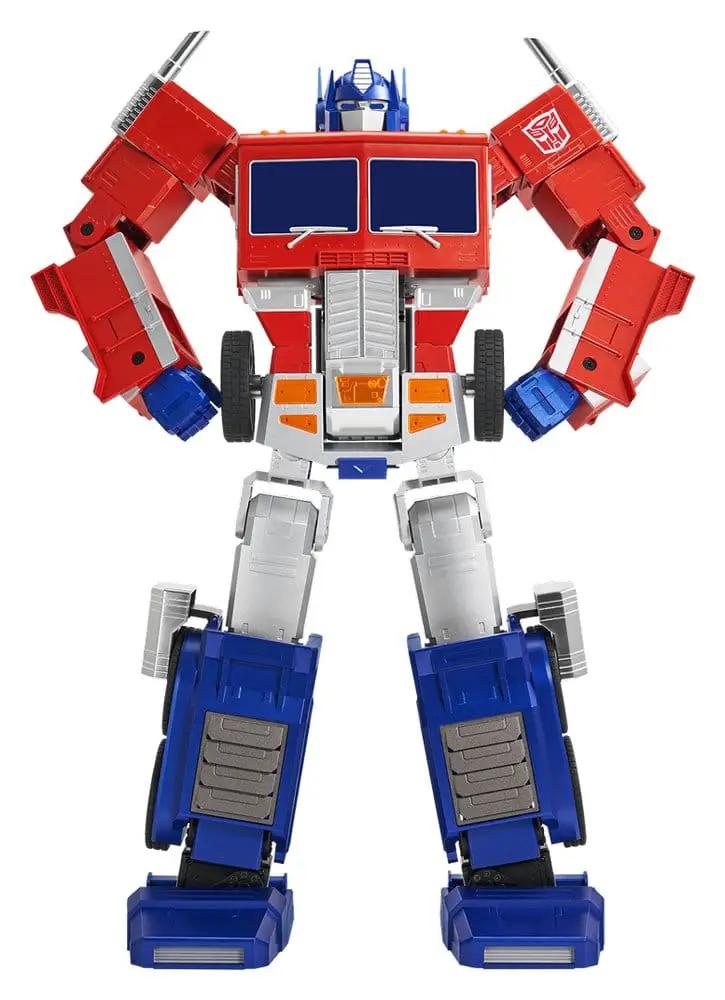 Figura de acción ROBOSEN Transformers G1 Flagship Robot Interactivo Optimus Prime (2026 Version), 48 cm, en rojo y azul