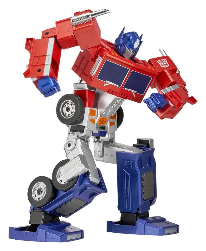 Figura de acción Transformer Robosen Optimus Prime G1 Flagship, versión 2026, 48 cm, en modo robot rojo y azul