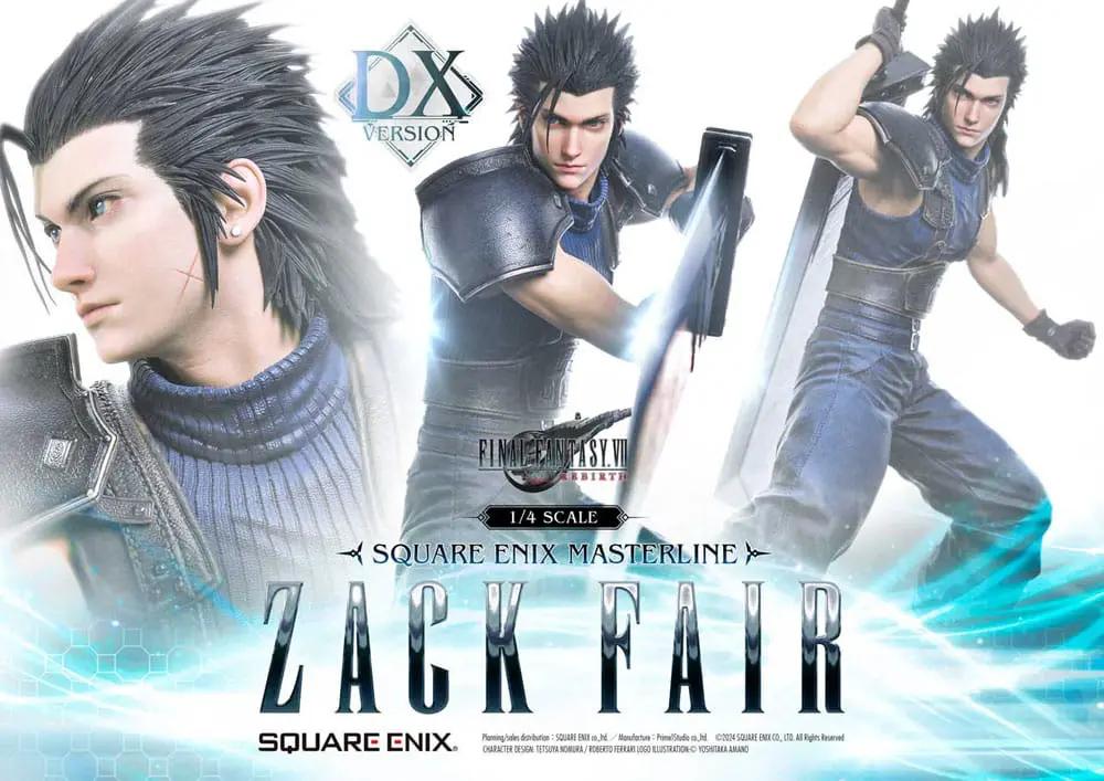 Figura de acción Final Fantasy VII Rebirth Zack Fair 1/4 escala Deluxe Ver., 57 cm, Square Enix