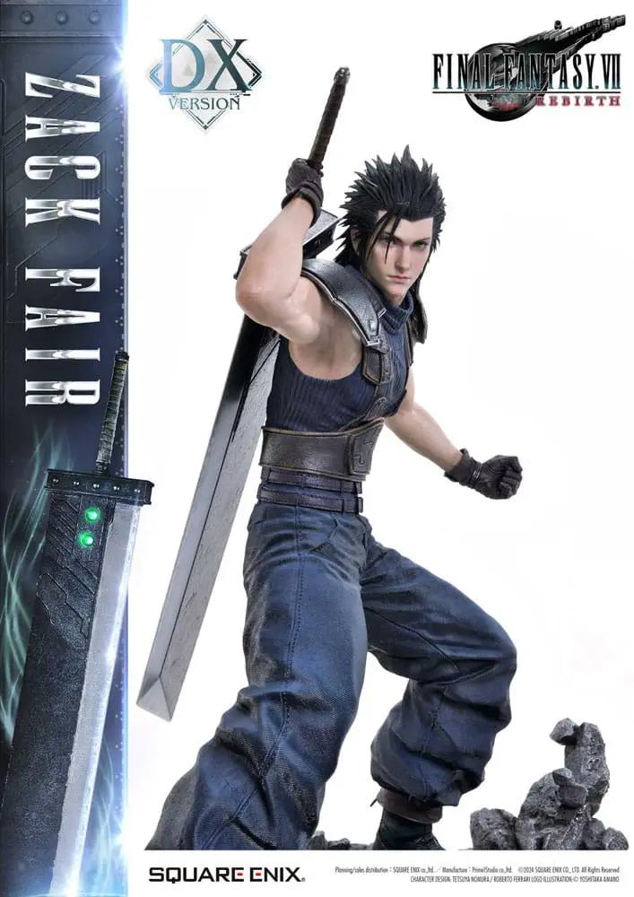 Figura de acción Zack Fair 1/4 escala, Final Fantasy VII Rebirth, Deluxe Ver., 57 cm, de Square Enix