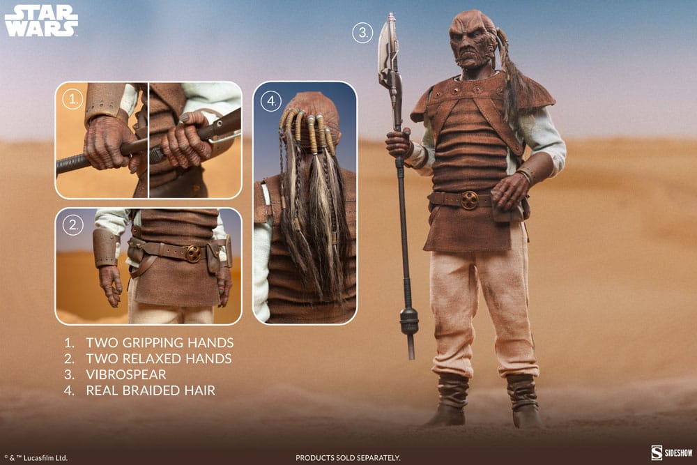 Star Wars: Episodio VI - El retorno del Jedi 1/6 Pagetti Rook 32 cm