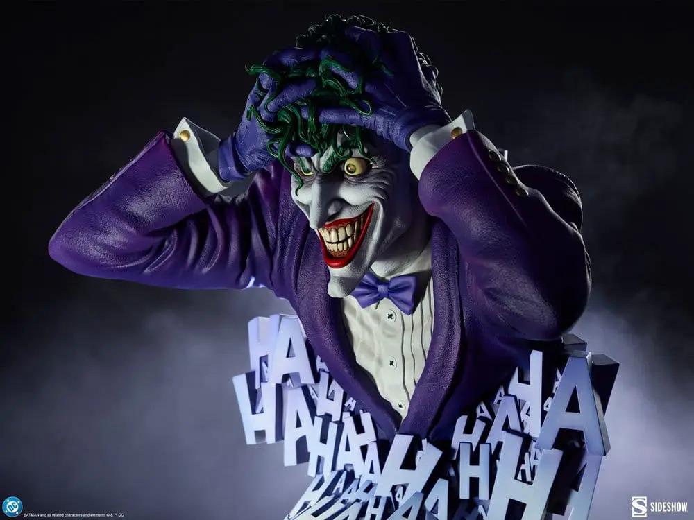 Sideshow Collectibles DC Comics The Joker bust from Batman: The Killing Joke, purple suit, green hair, 36 cm.