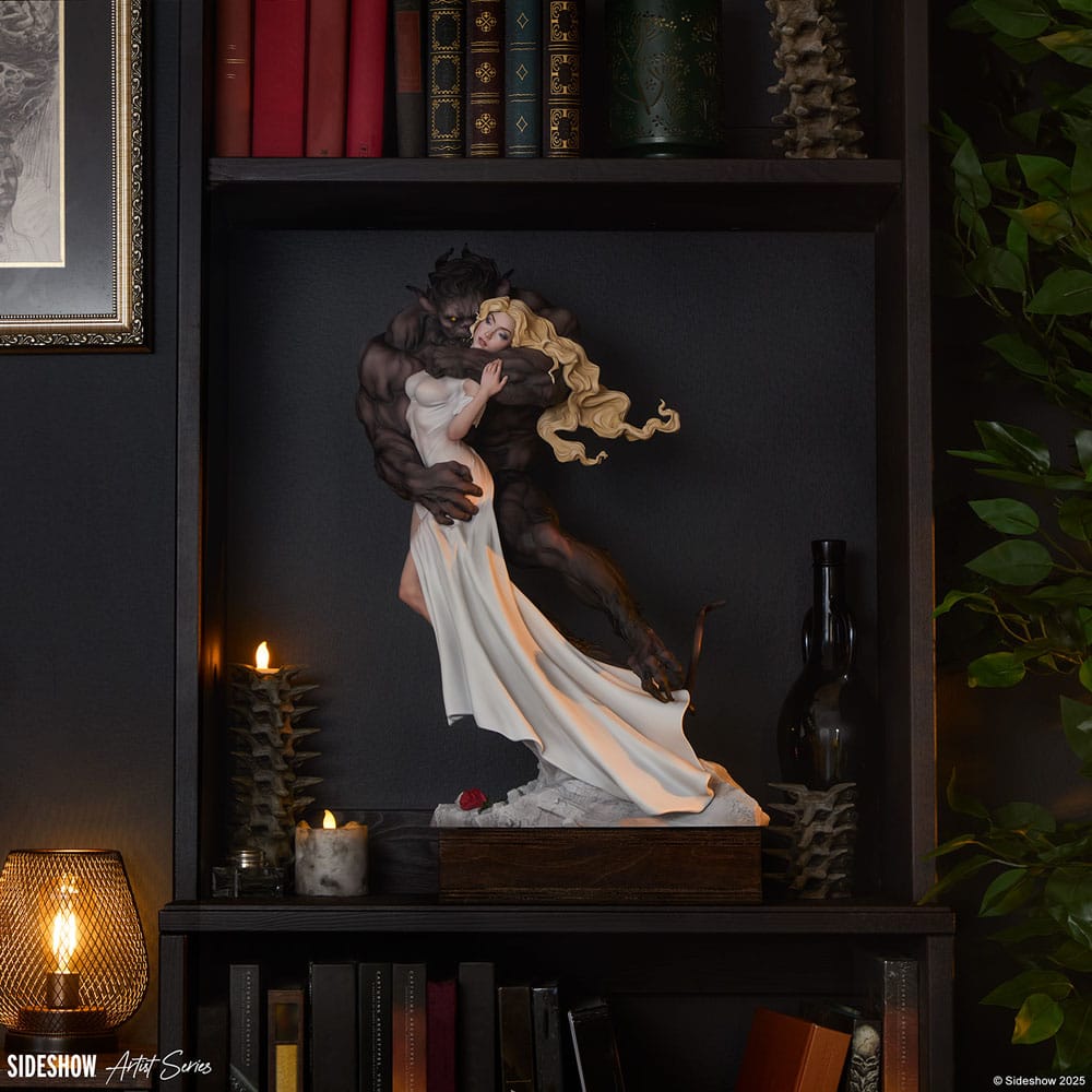 Original Artist Series Estatua Beauty and the Beast by Maria Panfilova 46 cm