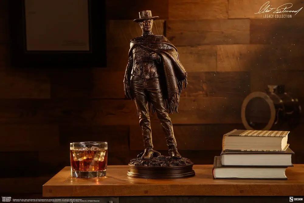 Statue The Man with No Name (Faux Bronze), 39 cm, by Sideshow Collectibles