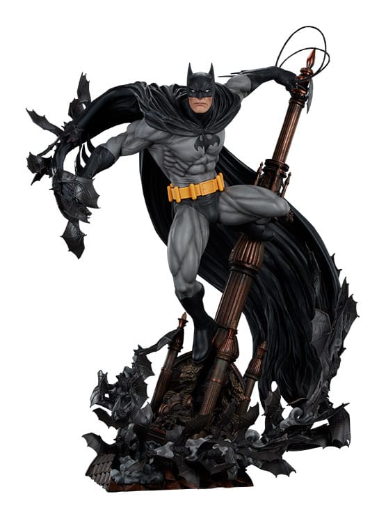 DC Comics Estatua Premium Format Batman (Black Variant) Sideshow Exclusive 68 cm
