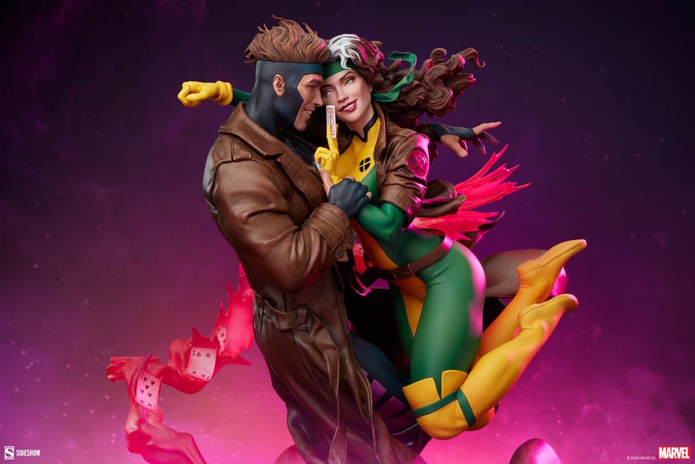 Marvel Estatua Rogue & Gambit 47 cm