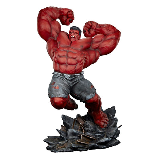 Marvel Estatua Premium Format Red Hulk: Thunderbolt Ross 74 cm