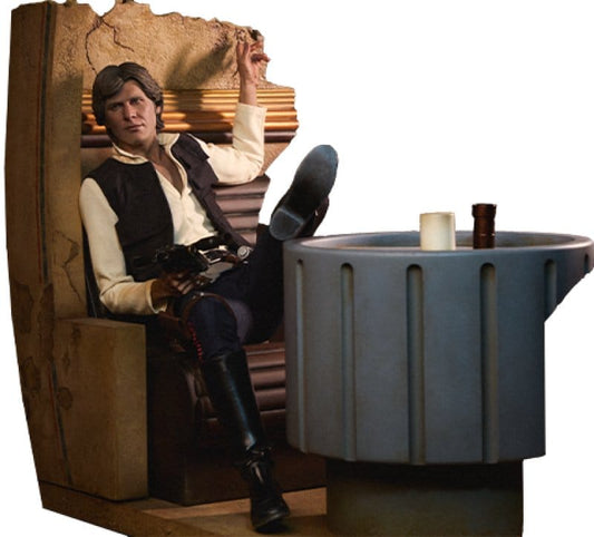Star Wars Episode IV Mixed Media Estatua Premium Format Han Solo: Sorry About the Mess 32 cm