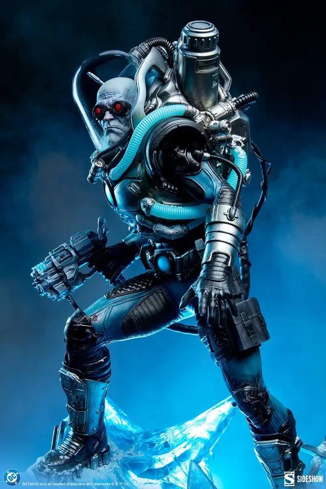 Estatua Premium Format Mr. Freeze de DC Comics, SIDESHOW COLLECTIBLES, figura de acción de 59 cm en tonos azules