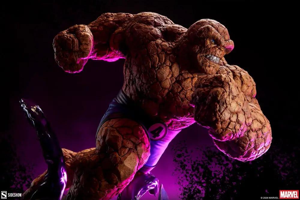The Thing Premium Format statue by Sideshow Collectibles, Marvel; 55 cm, rocky orange texture