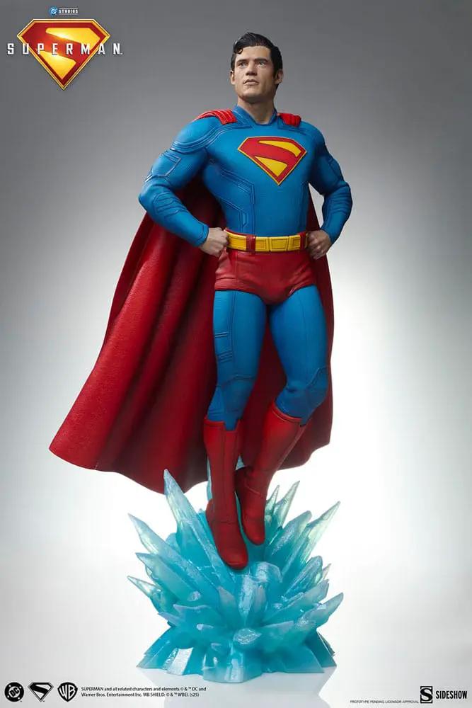 Superman (2025) Estatuas Premium Format Superman 61 cm & Krypto 23 cm Bundle (2)