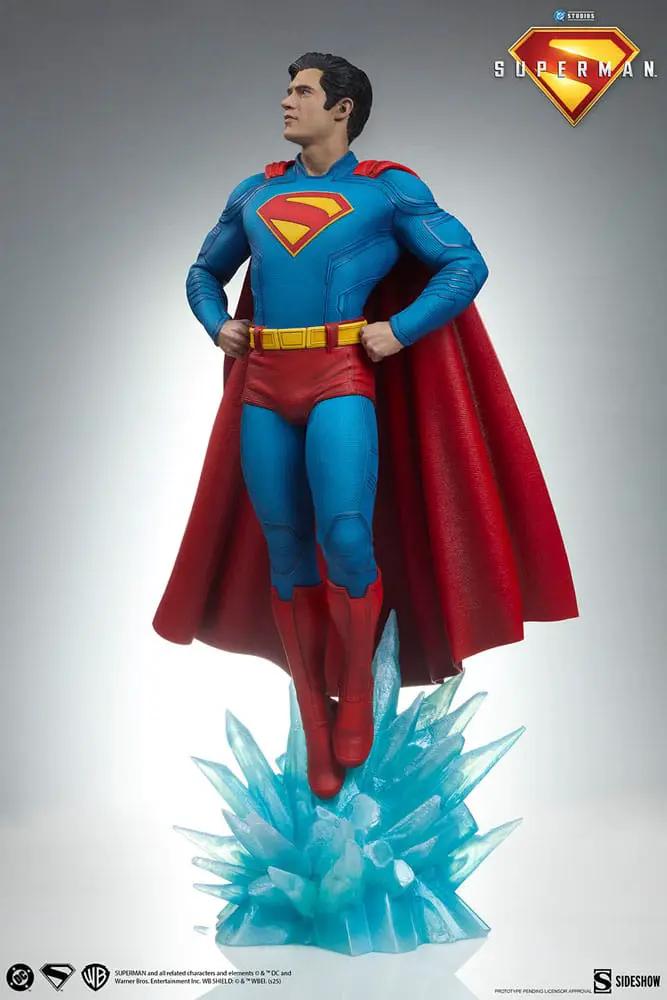 Superman (2025) Estatuas Premium Format Superman 61 cm & Krypto 23 cm Bundle (2)