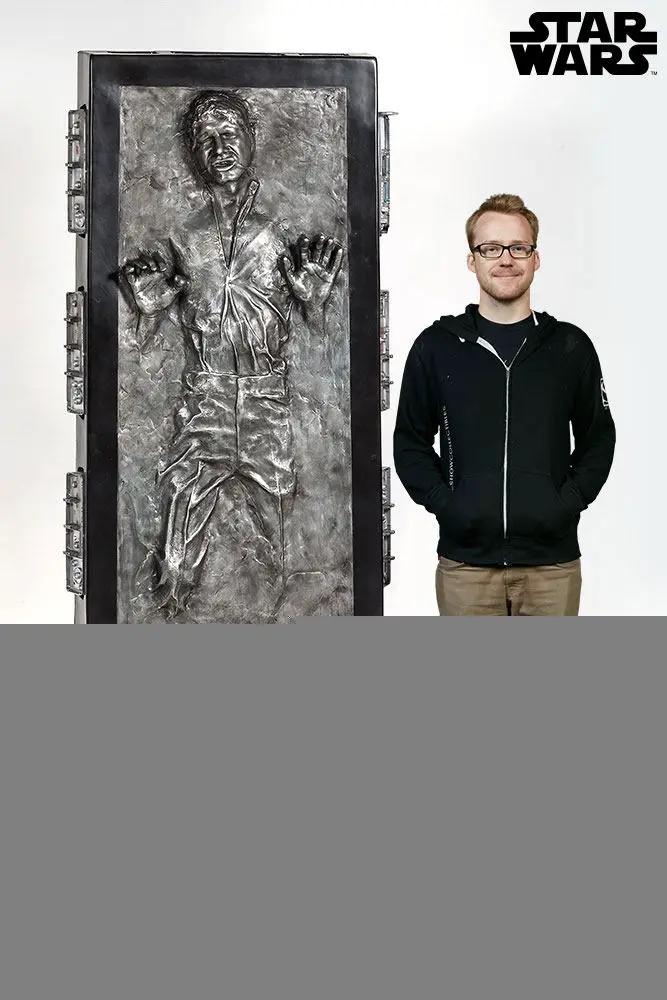 Star Wars Estatua tamaño real Han Solo en Carbonita 231 cm