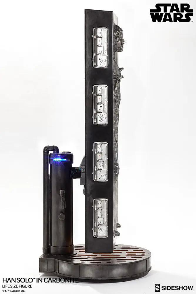 Star Wars Estatua tamaño real Han Solo en Carbonita 231 cm