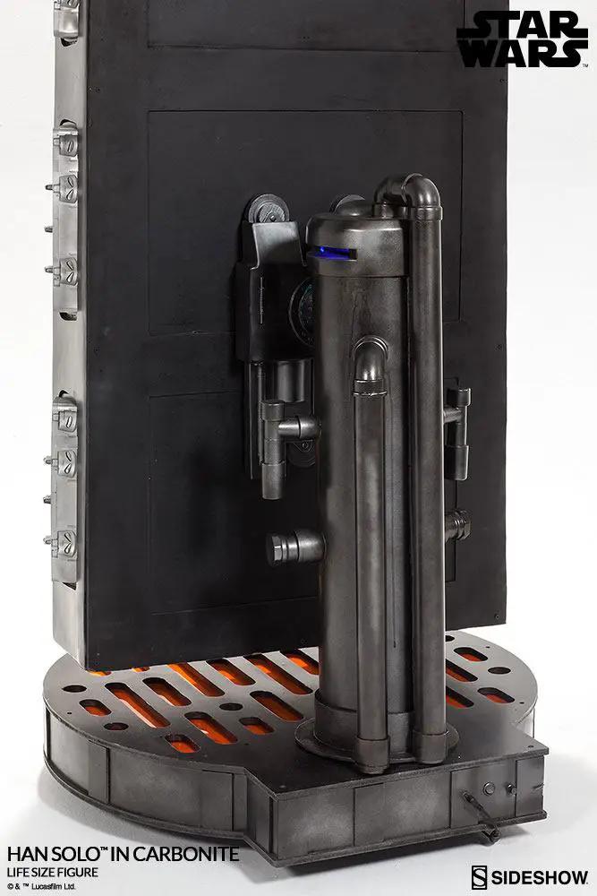 Star Wars Estatua tamaño real Han Solo en Carbonita 231 cm