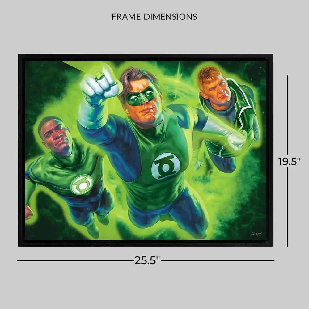 DC Comics Litografia Green Lantern 61 x 41 cm - sin marco