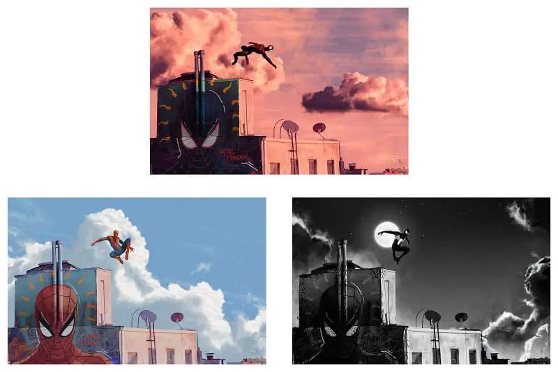Marvel Litografias Spider-Man 30 x 46 cm - sin marco