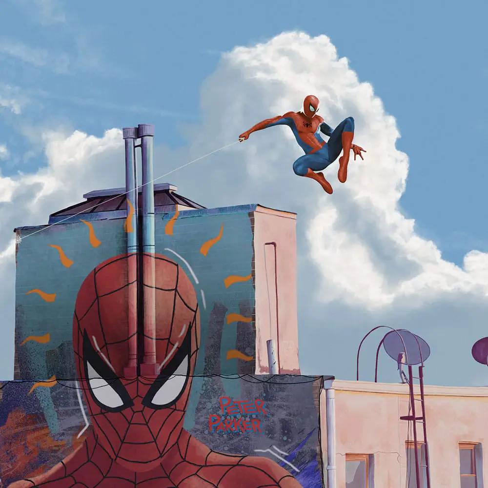 Marvel Litografias Spider-Man 30 x 46 cm - sin marco