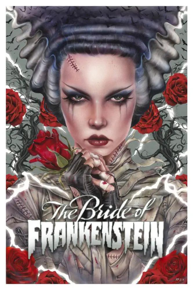 La novia de Frankenstein Litografia Bride Afterlife by Brian M. Viveros 61 x 41 cm - sin marco